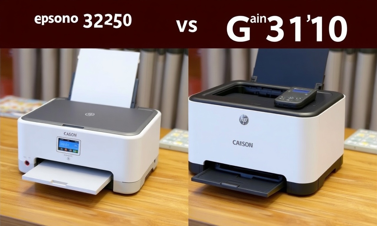 Epson L3250 ou Canon G3110: Qual a Melhor?