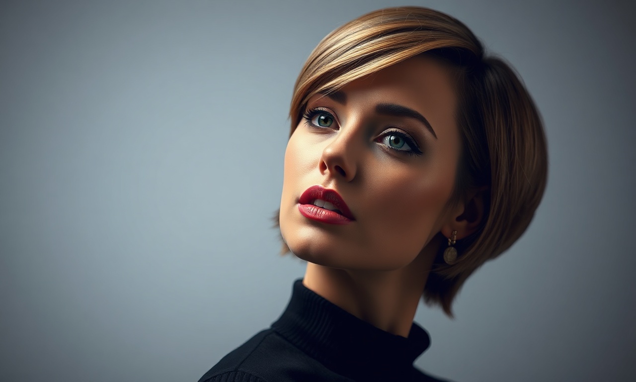 Mulher de Cabelo Curto: Estilo, Foco e Personalidade