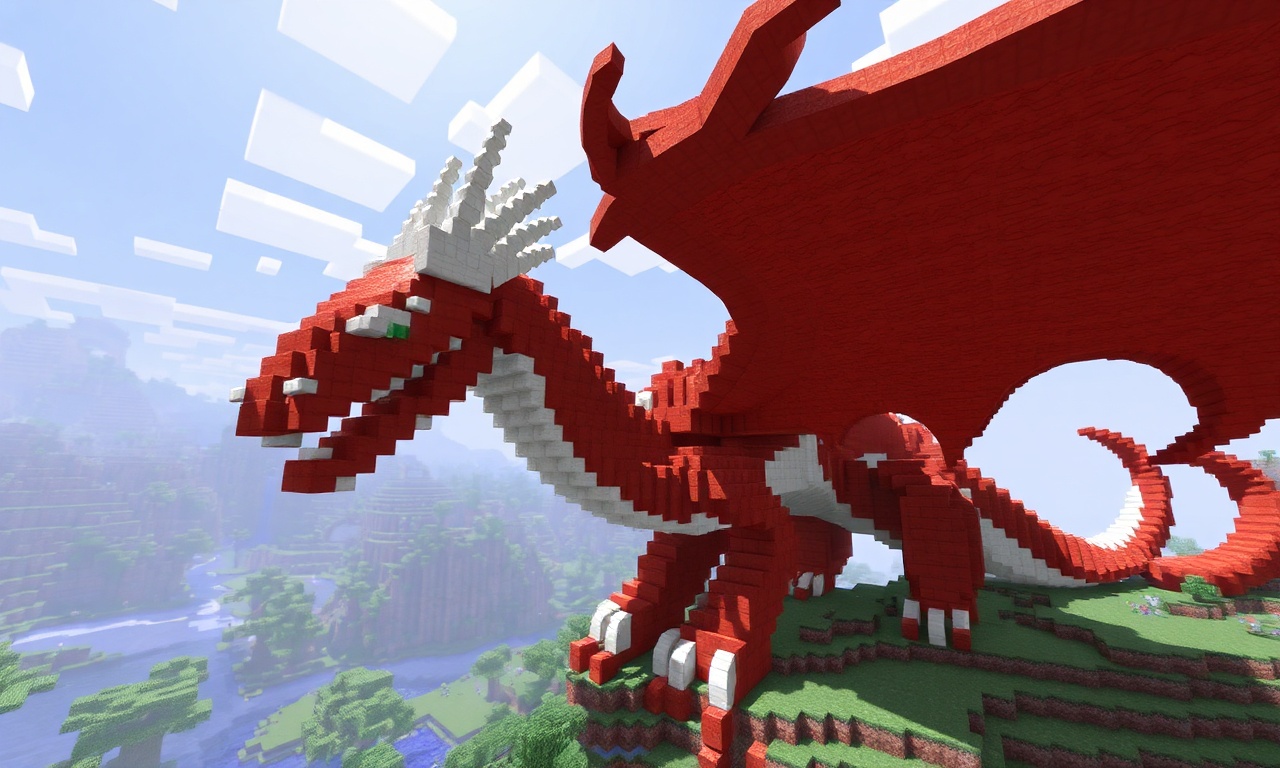 Passo a Passo: Como Construir um Dragão no Minecraft