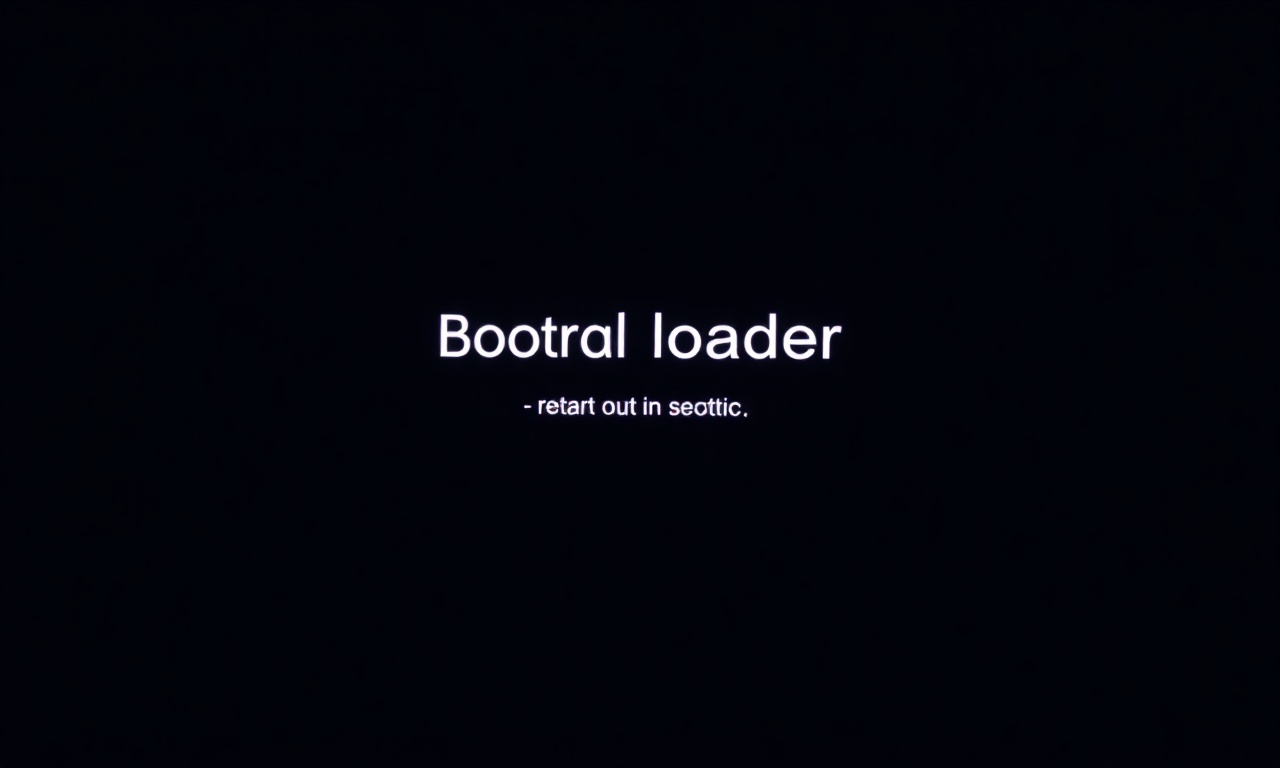 Restart Bootloader: O que é e como fazer com segurança