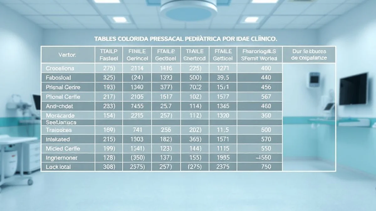 Tabela de Pressão Arterial Pediátrica: Guia Completo